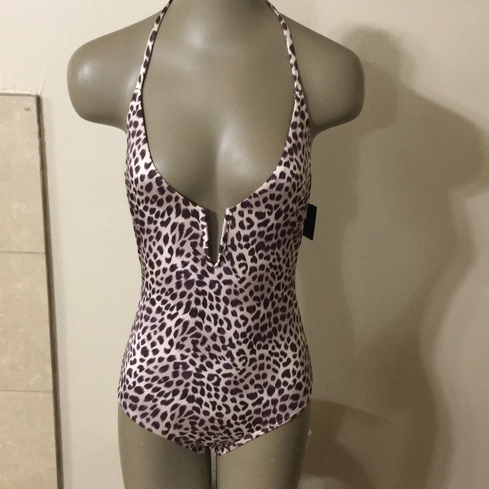 Victoria's Secret Leopard Print One Piece Swimsuit